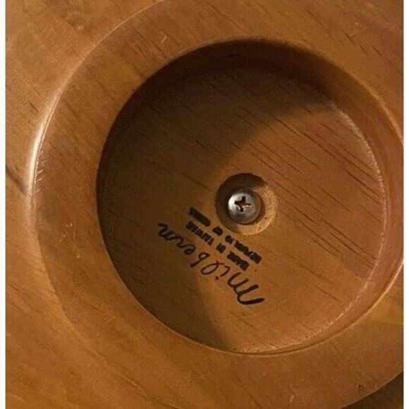 Vtg Nutcracker Melbern Masterpieces‎ Solid Wood Chromium - Picture 5 of 5